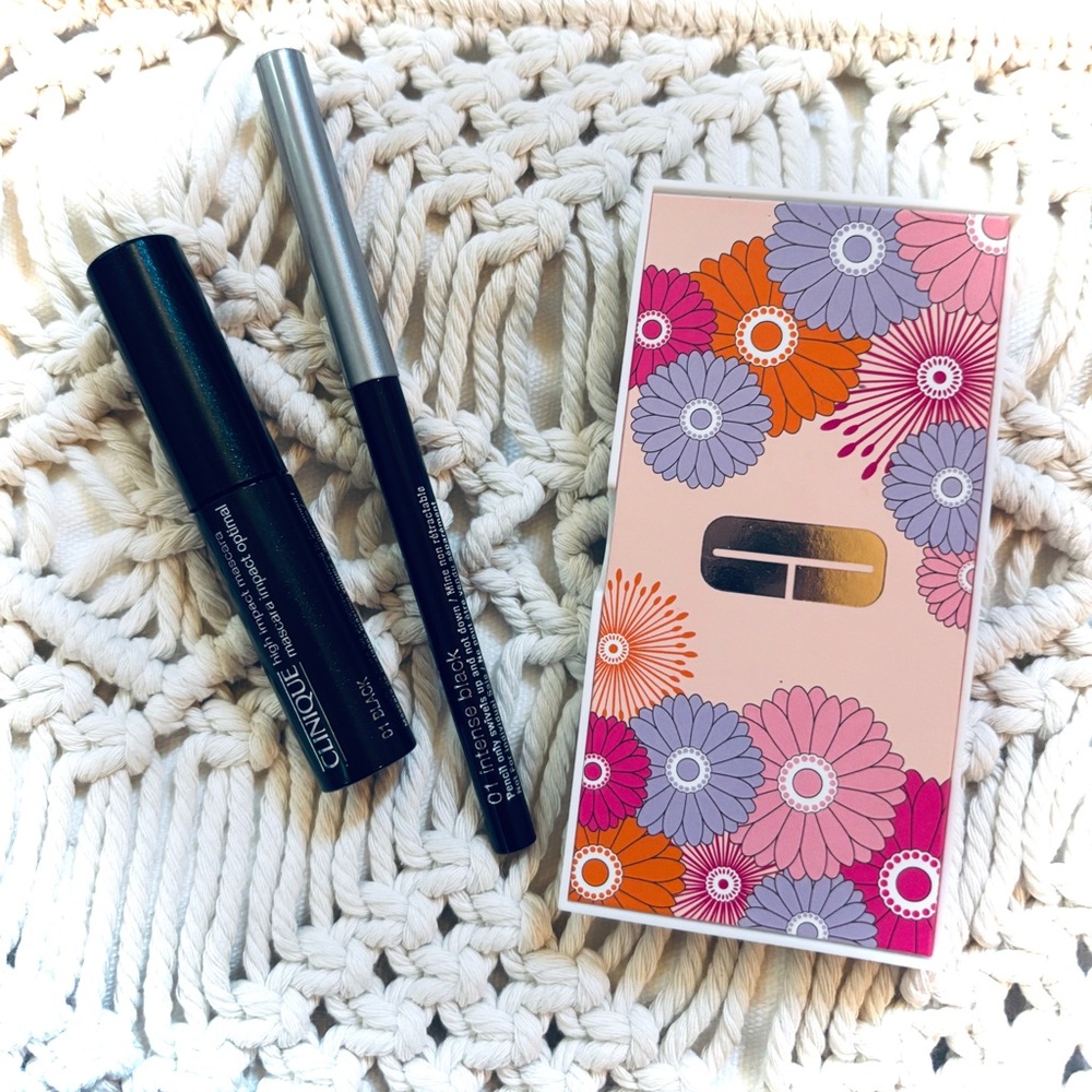 🆕 Clinique Eye BUNDLE of 3 | Mascara, Eyeliner, Eyeshadow